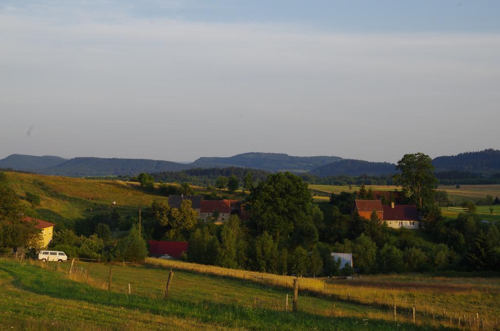 Zagroda Agroturystyczna Wiecha Mieroszow Bagian luar foto